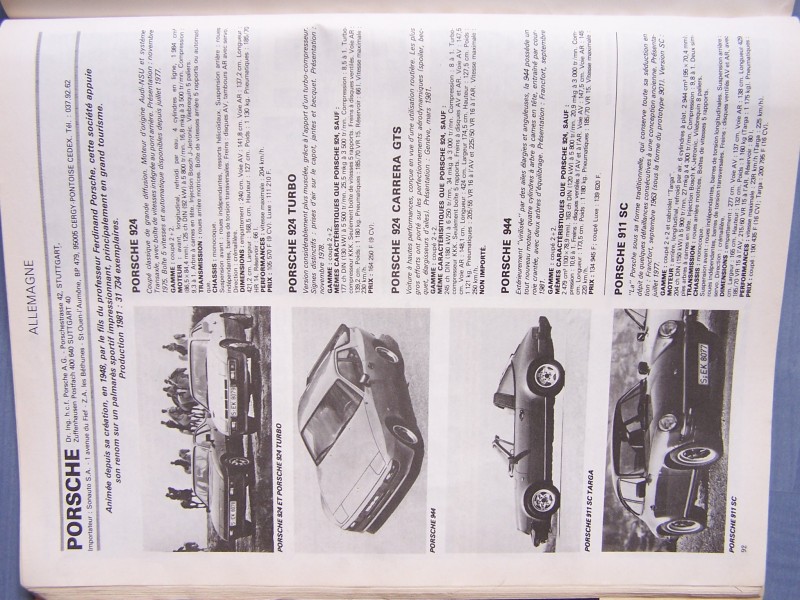 AUTOMOBILE MAGAZINE SPECIAL N°5 82-83 P 0092 PORSCHE(S).JPG