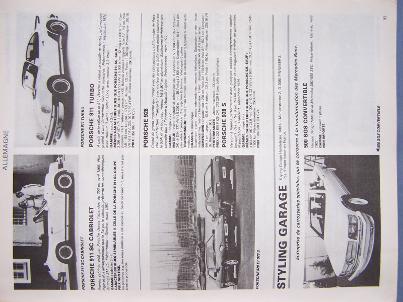 AUTOMOBILE MAGAZINE SPECIAL N°5 82-83 P 0093 PORSCHE(S).JPG